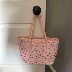 Pink Cherry Tote Bag